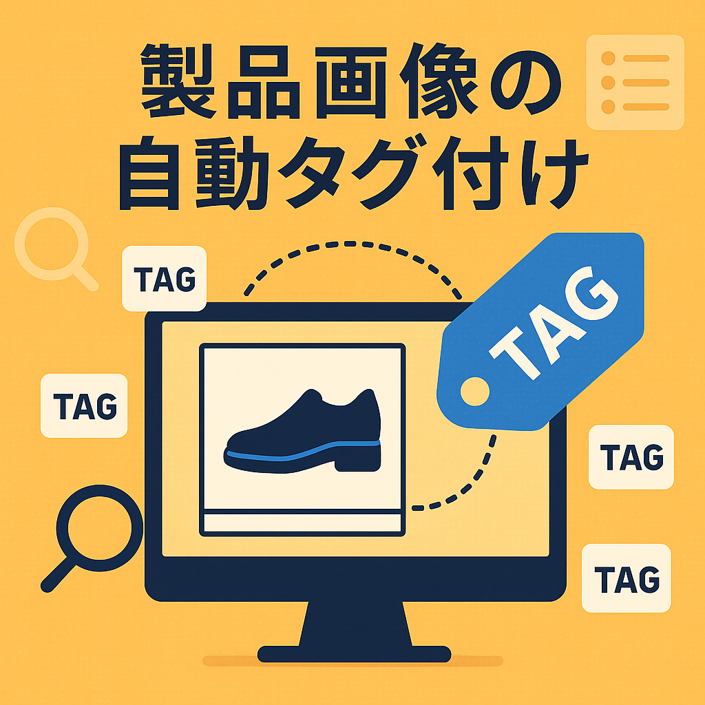 製品画像の自動タグ付けAI